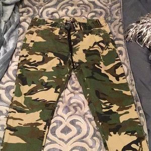 Camo joggers